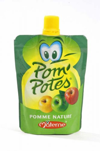 18) Les compotes de pomme à boire, j'aime po du tout !