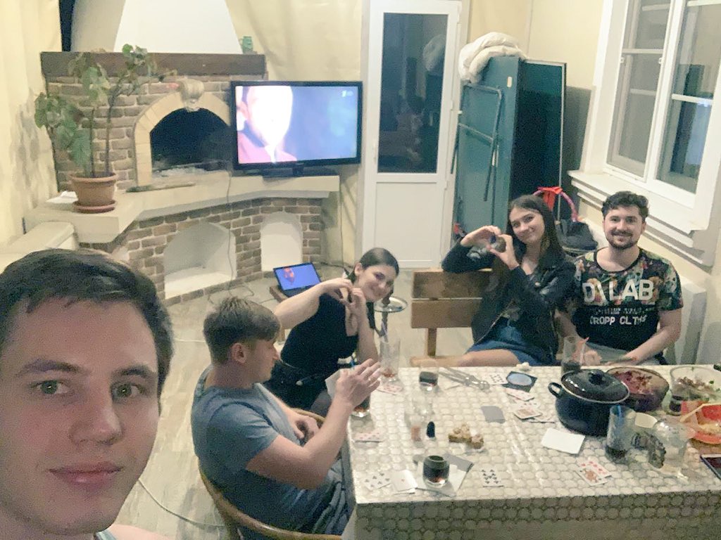 JedLera's tweet photo. @Eurovision watching #Eurovision: Europe Shine a Light at home with close people ❤️ #ShineALight https://t.co/7e3ciWyoof