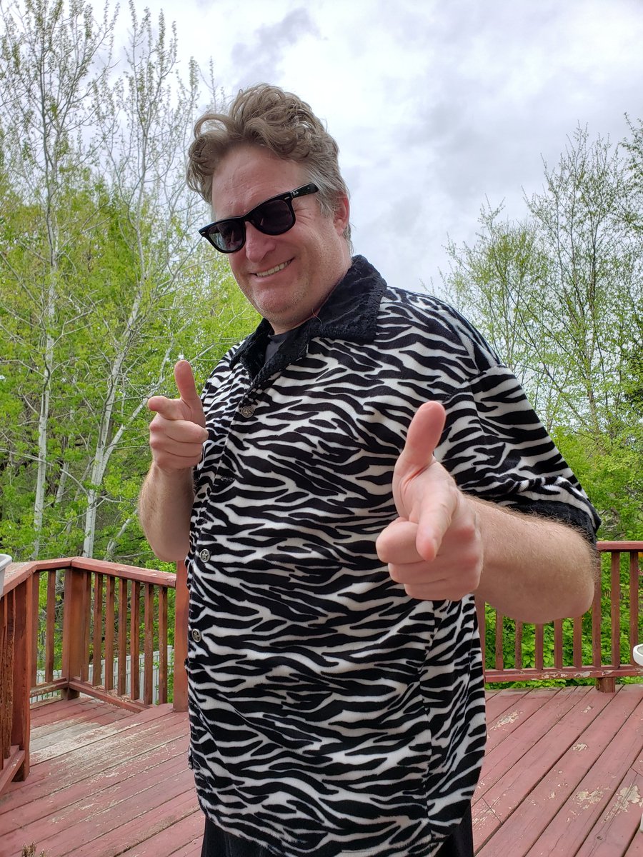 HawkeyeElvis's tweet image. Well tonight would have been the @HartmanSimons party at ICSC in Vegas. In honor of that (and in looking forward to next year) here is a sampling of my Vegas wardrobe.