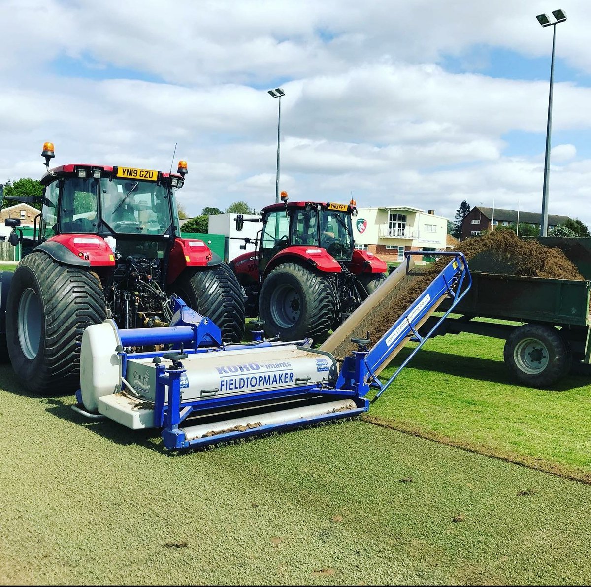 premierturfing's tweet photo. Renovations completed for @LeicesterTigers @edmowe recently to ensure the surfaces are ready for when play returns 
@CampeyTurfCare
@CaseIH_UK_IRE @VredoDodewaard https://t.co/ScpRu4d2bM