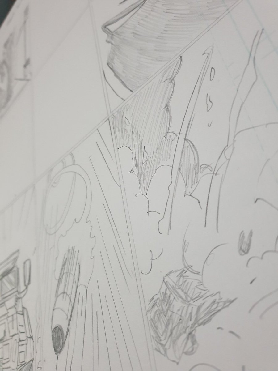 ProjectSaviour's tweet photo. #wip page 14. Slowly getting there. What's everyone else up to? Who else is elbow deep #makingcomics?
#issue5 #projectsaviour https://t.co/DFlSAAgl5F