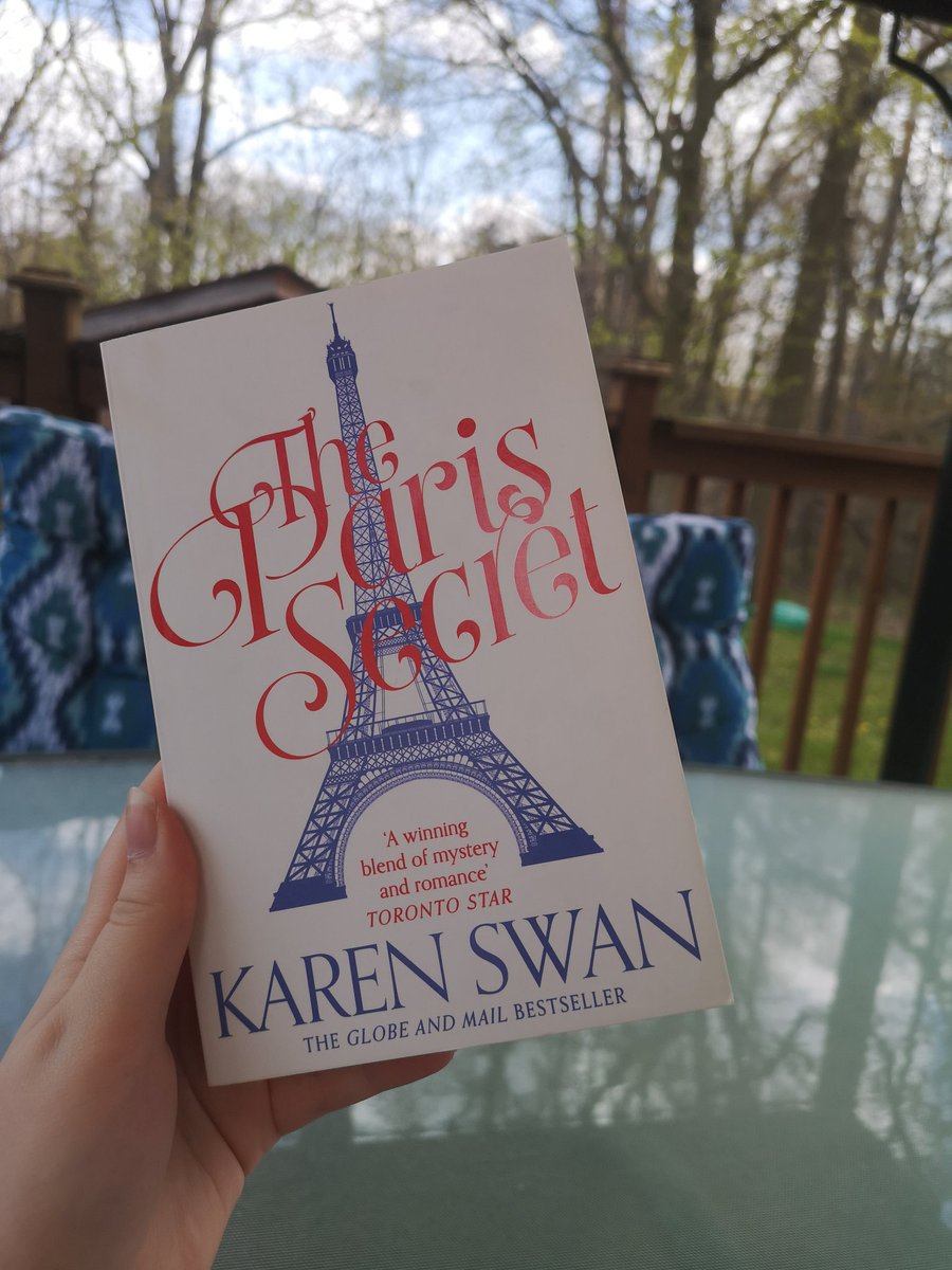 I really enjoyed this book! So many secrets revealed - just when I thought it was solved, there was more to it. Such a great mix of mystery and romance. It was really hard to put downThe Paris Secret by Karen Swan 