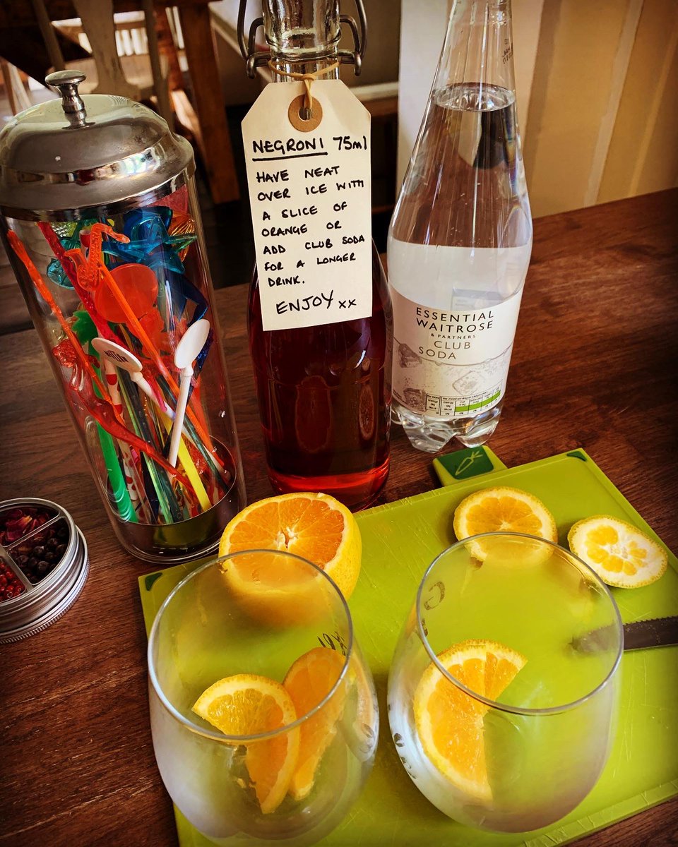 MissChaplin1111's tweet photo. We couldn’t have our planned 🧀 cheesy #Eurovision2020 so my friends delivered a #lockdown #luvism pre mixed cocktail 🍹 for us 🥰 #FriendsForever #saveallyourkissesforme @bbceurovision https://t.co/wuUAZG7Bca