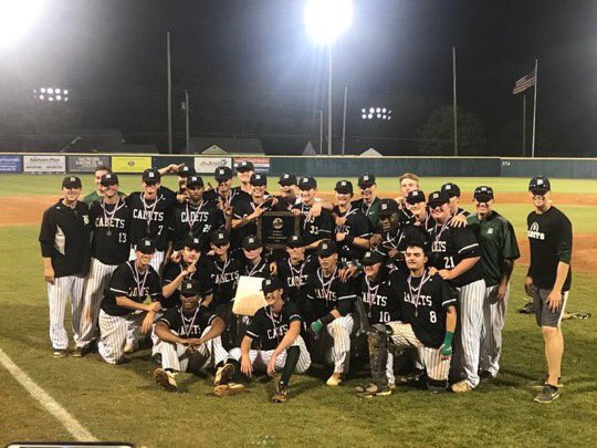 VISAABaseball's tweet photo. Today would have been the 2020 VISAA Baseball Championships at Shepherd Stadium.  Here is a salute to last years State Champions.  @BCPBaseball @MSA_baseball @WATrojan https://t.co/LShnuQiimD