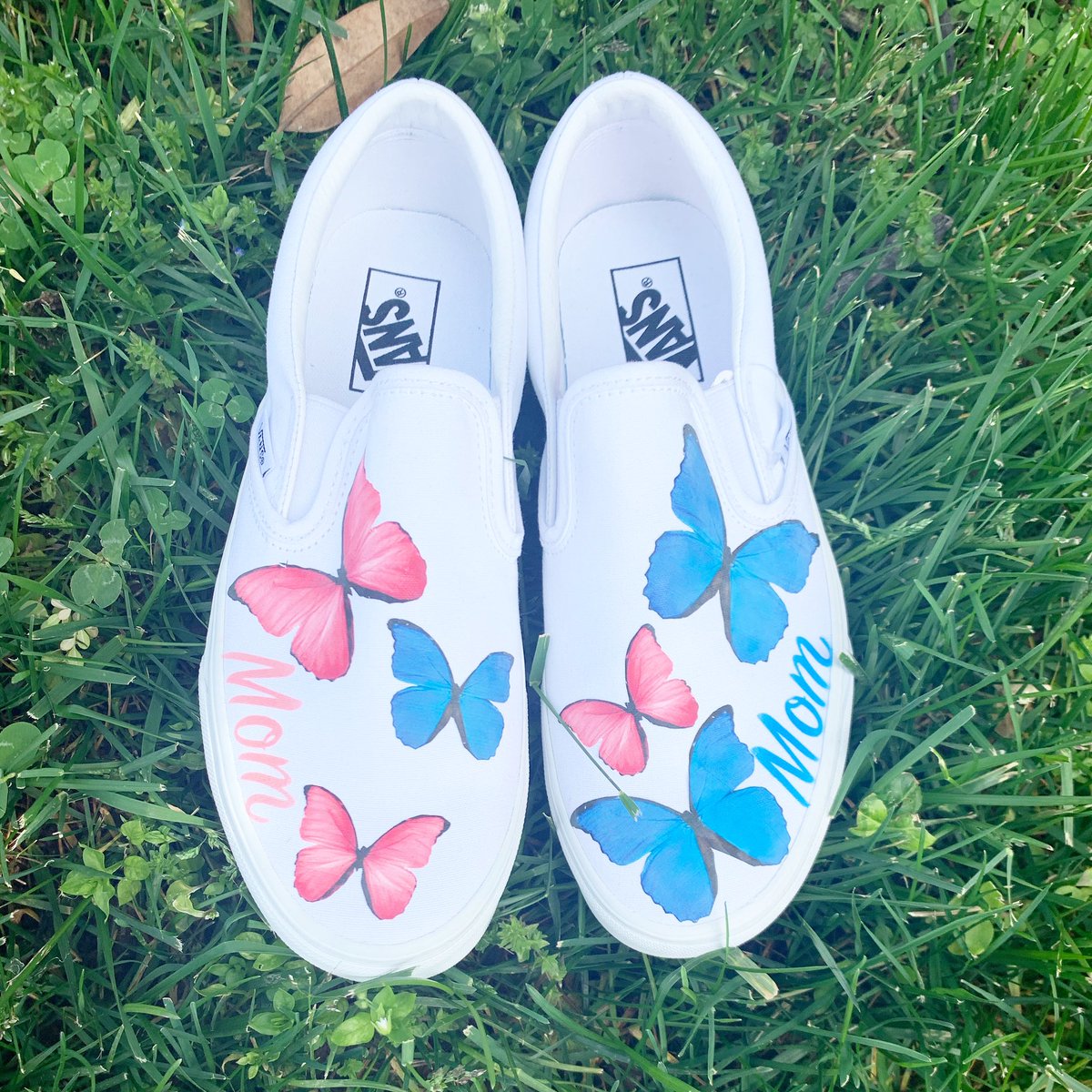 butterfly vans custom