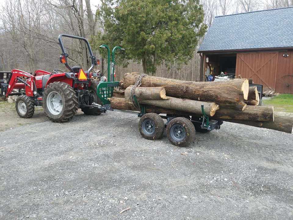 WoodlandMills's tweet photo. Hauling more logs to the mill. #mulitlander #loggingtrailer #atv #offroadtrailer #woodlandmills https://t.co/i1hxl2SLYe