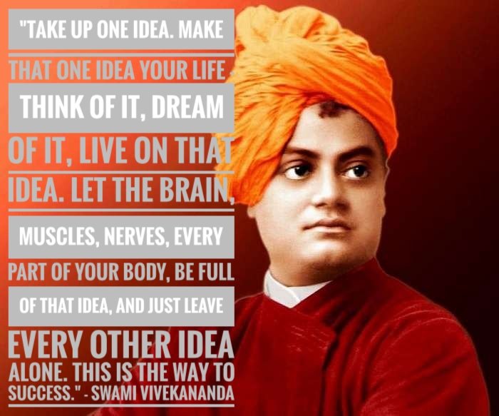 bankerdada's tweet photo. "Take up one idea. Make that one idea your life - think, dream, live on that idea. Let the every part of your body, be full of that idea. This is the way to success."

#SundayMotivation #SundayThoughts #SundayMorning #sundayvibes #SundayFunday #MotivationalQuotes #sundaytimes https://t.co/eaX6L4Cyi6