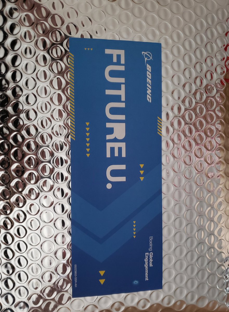 LJ_Innovate's tweet photo. I'm not sure whose more excited, me or the kid.  We can't wait to build the fuel level indicator, safe stopping robot, and more!  Thanks for the kid's #stem activities #Boeing.  #FutureU provides some great activities for learning at home.  Check them out for instructions. https://t.co/mNlHWEQlbn