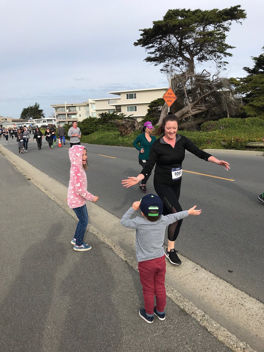 kortney_good's tweet photo. @BBCNews 10 Days before going into shelter in place, I ran my first ever 5K and my nanny kids came to cheer me on. Pretty sure that was my last hIgh-five I’ve given pre-COVID 😢 #lastnormalphoto https://t.co/bYRQeEC1QP