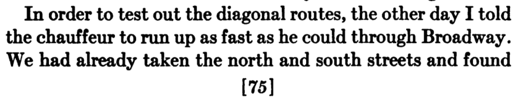 John P. Fox is attempting to invent congestion studies in NYC. Step one: tell the chauffeur to drive you somewhere.