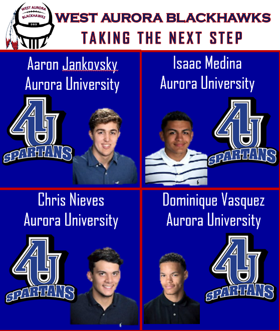 WABlackhawkFB's tweet photo. Today’s #SaturdaysAreForCollege is dedicated to our graduating Blackhawks who are taking the next step and continuing their football careers at the collegiate level! Thank you for your dedication to West Aurora Football and leaving your legacy! #DBD #BlackhawkFamily https://t.co/4YYP6iAvRE