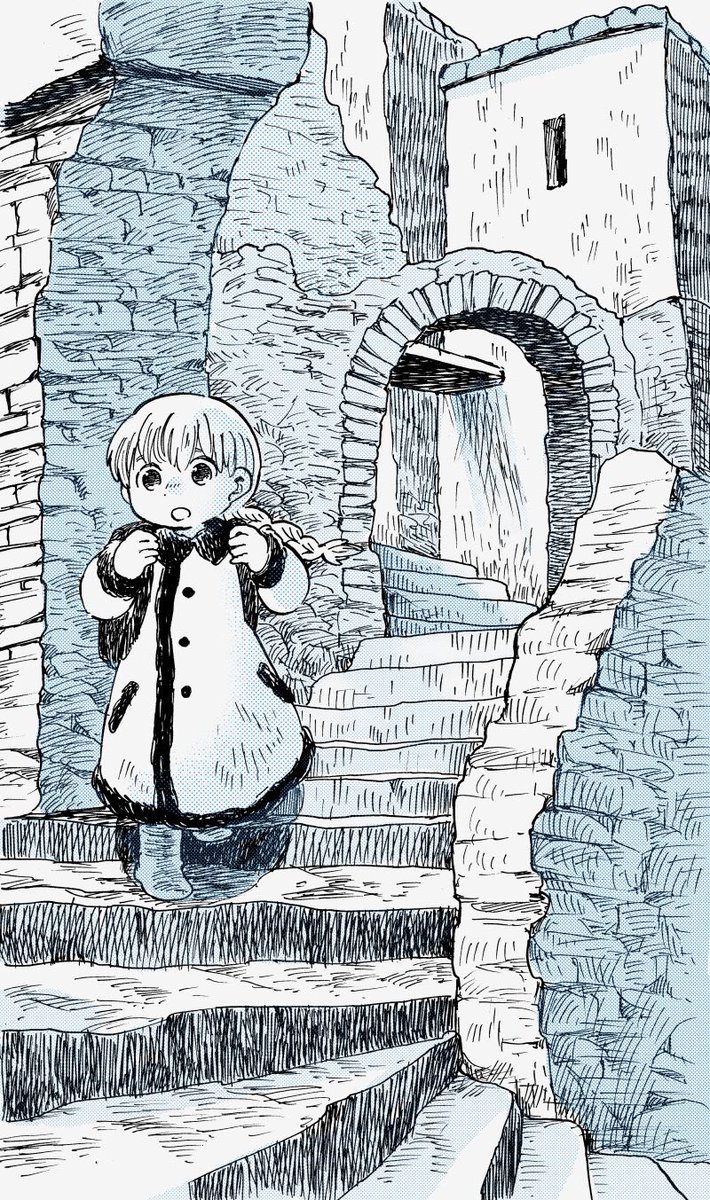5月16日が #旅の日 だったそうなので、去年モロッコに旅行した時の写真を見ながら描きました 