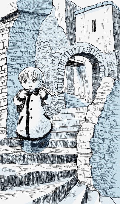 5月16日が #旅の日 だったそうなので、去年モロッコに旅行した時の写真を見ながら描きました 