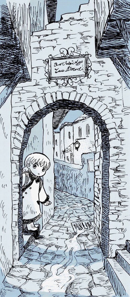 5月16日が #旅の日 だったそうなので、去年モロッコに旅行した時の写真を見ながら描きました 