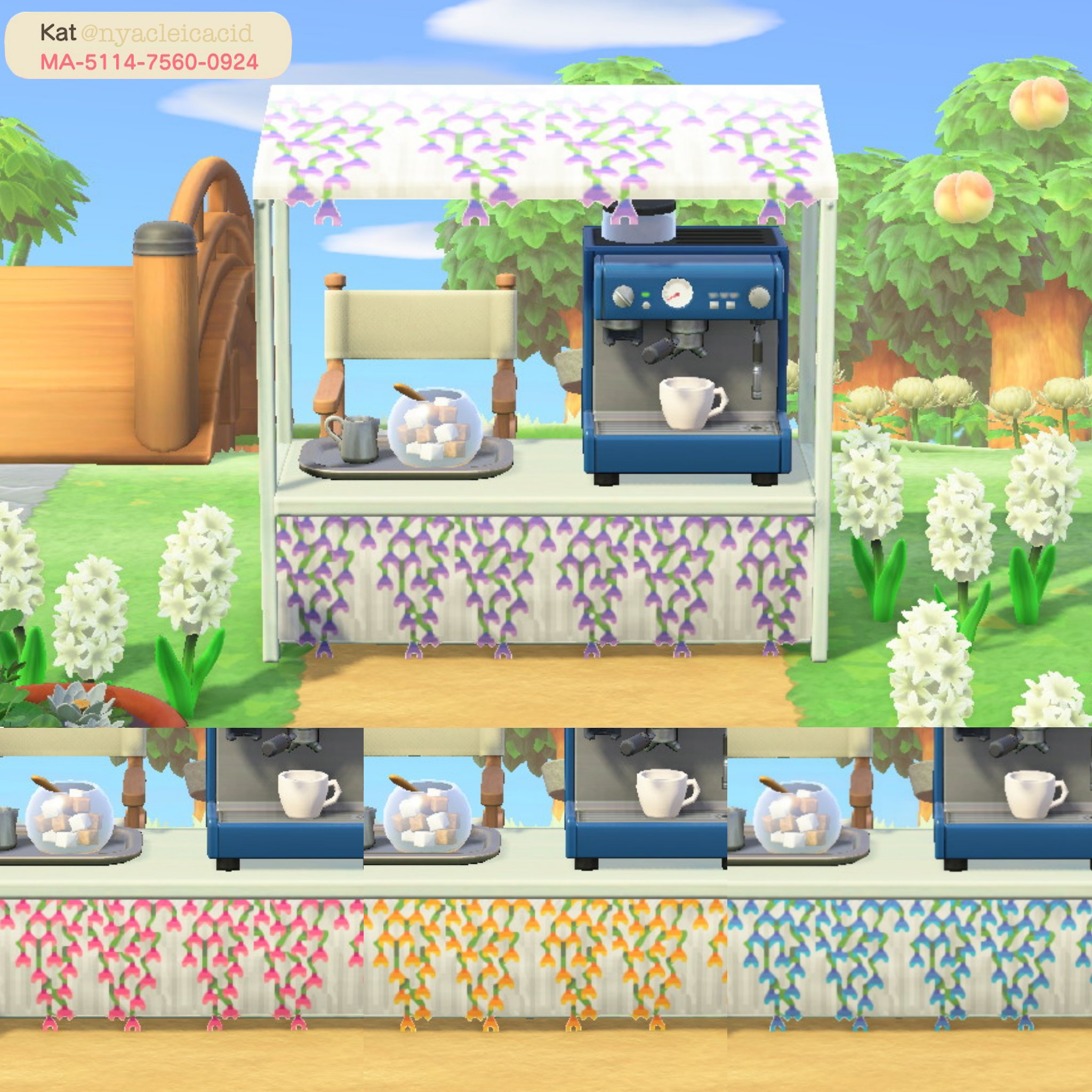 Acnh Flower Stall Design Design Talk
