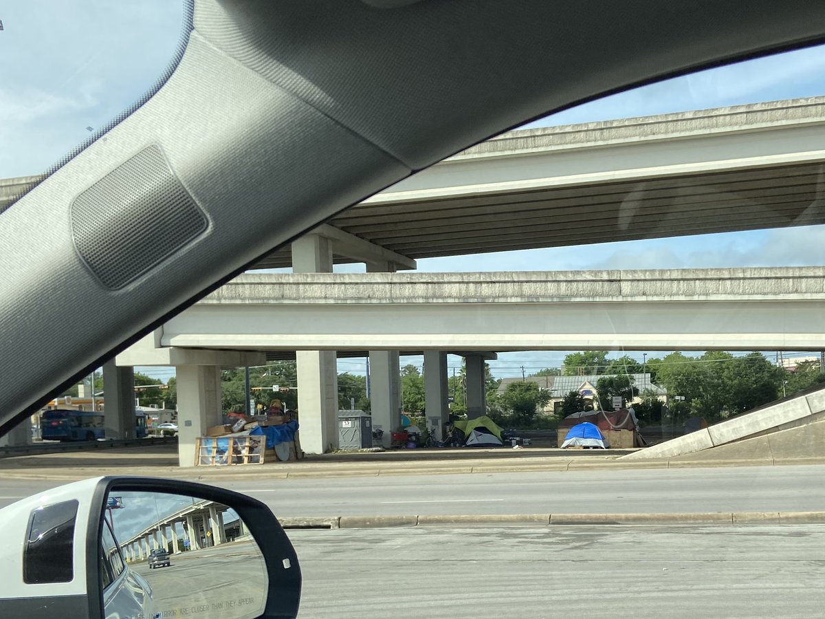 TechAddictz's tweet photo. @austintexasgov @MayorAdler @GregAbbott_TX Clean up the homeless encampments under Hwy 71/290 @ Ben White Blvd. The homeless problem has gotten even worse now and more panhandling & trash in this area. Disgusting and unsanitary. #ATXhomeless #cleanitup https://t.co/yxqubjqhnI