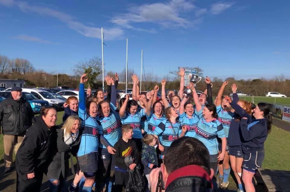 scbarn1's tweet photo. @mubarnhallrfc #thepridethepassiontheblue            Senior Team of the Year Winners are our D2 Women’s team. Unbeaten in the League, Leinster Div 1 Rugby awaits!!! Congratulations!!! https://t.co/R1YhnfjPCU