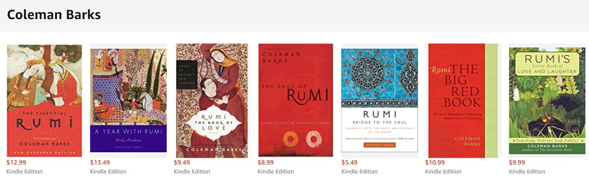 In a country where poetry books struggle to sell even a few thousand copies, Barks has sold over five hundred thousand, literally making millions from Moulana Rumi's writings.