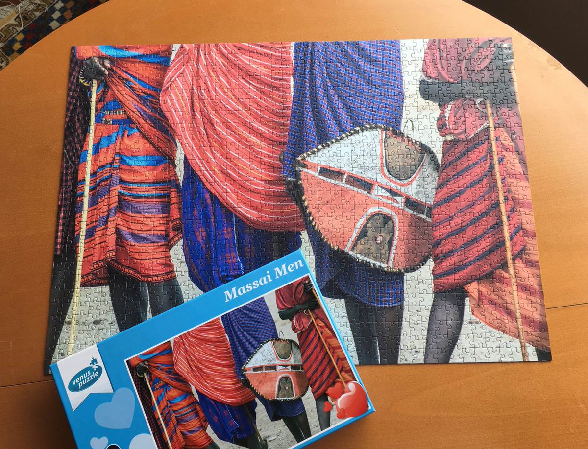 Our staff has been finding creative ways to relive their travel memories from home. Field staff member Leslie Knopfler took one of her favorite photos of Masai warriors from her travels in Kenya and turned it into a puzzle.
#travelfromhome #tcsmoments #travelmemories