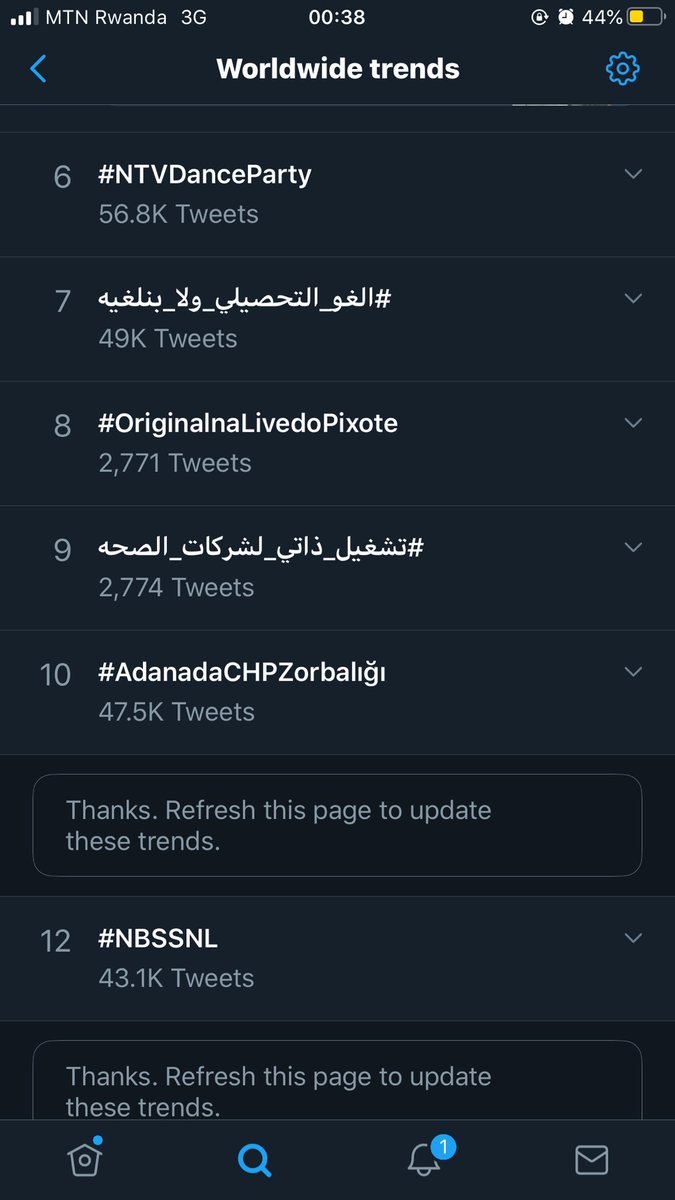 Meanwhile, we are trending number 6 around the world. Baana mwe kati munfudde Captain wa World League 😅😅😅