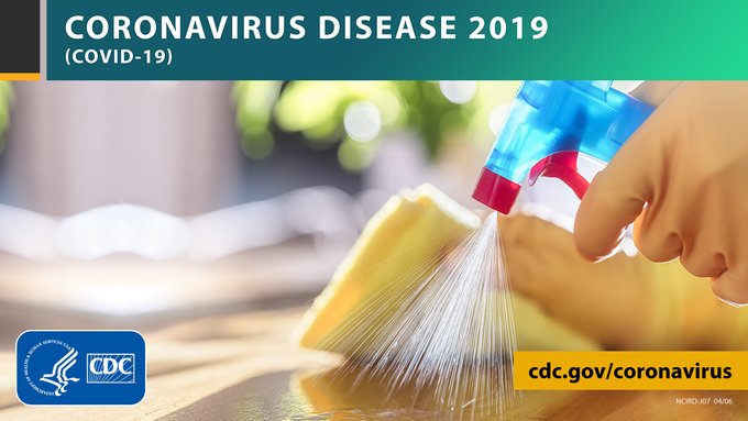 Caring for someone with #COVID19? Prevent your own illness by practicing everyday preventive actions. Clean hands often, avoid touching your face with unwashed hands, limit contact with anyone who is sick, &amp; frequently clean &amp; disinfect surfaces. More: bit.ly/3a5uKZo