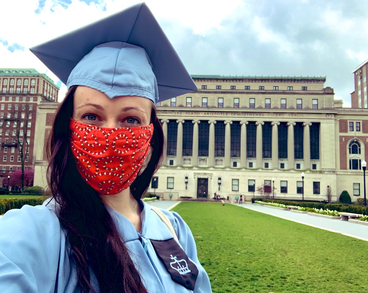 blueskybutton's tweet photo. #Graduation2020 from the Columbia University Master’s of Applied Analytics program! I’m proud to work in #HealthIT When I enrolled, I didn’t imagine the world I have graduated into and how connected I would feel to my calling as a Clinical Informaticist.

#nytough #RoarLions2020 https://t.co/uZvKaotw7T