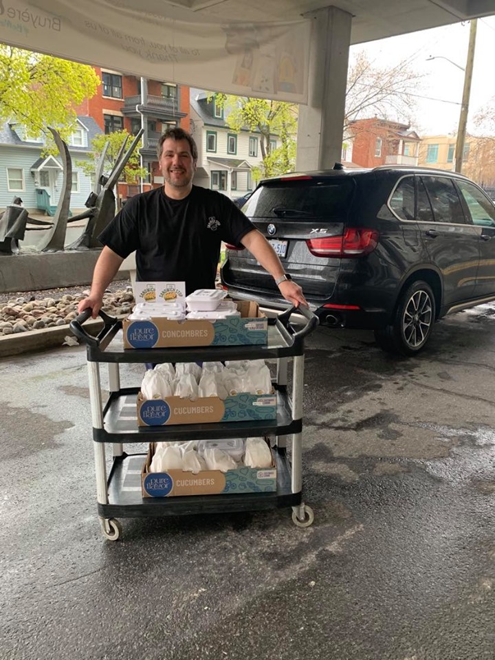 bruyerehealth's tweet photo. Thanks to @desystems for sending amazing monster sandwiches and cookies from @ottawasandwich to our staff at #ElisabethBruyereResidence this week! Our hearts and bellies are full https://t.co/1EojHgdPHM