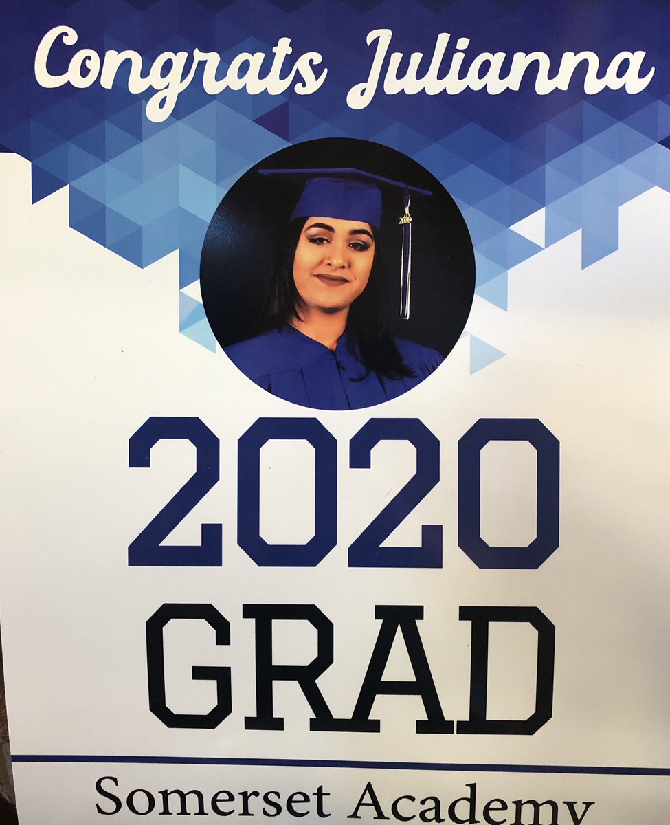 #GraduateTogether to my dear daughter Julianna Damonte class is 2020