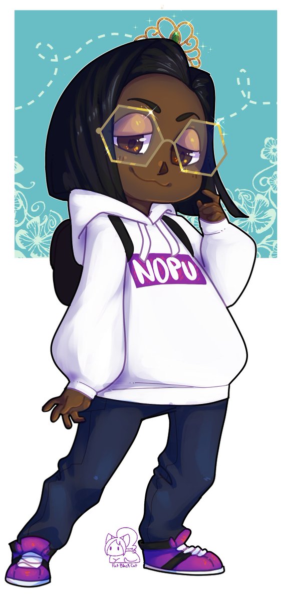 AcNopu's tweet photo. Did this a little while ago, but wanted to draw my villager in...her default outfit??? #AnimalCrossingNewHorizons #ACNH #horticulteliving https://t.co/ypNRT9E7lQ