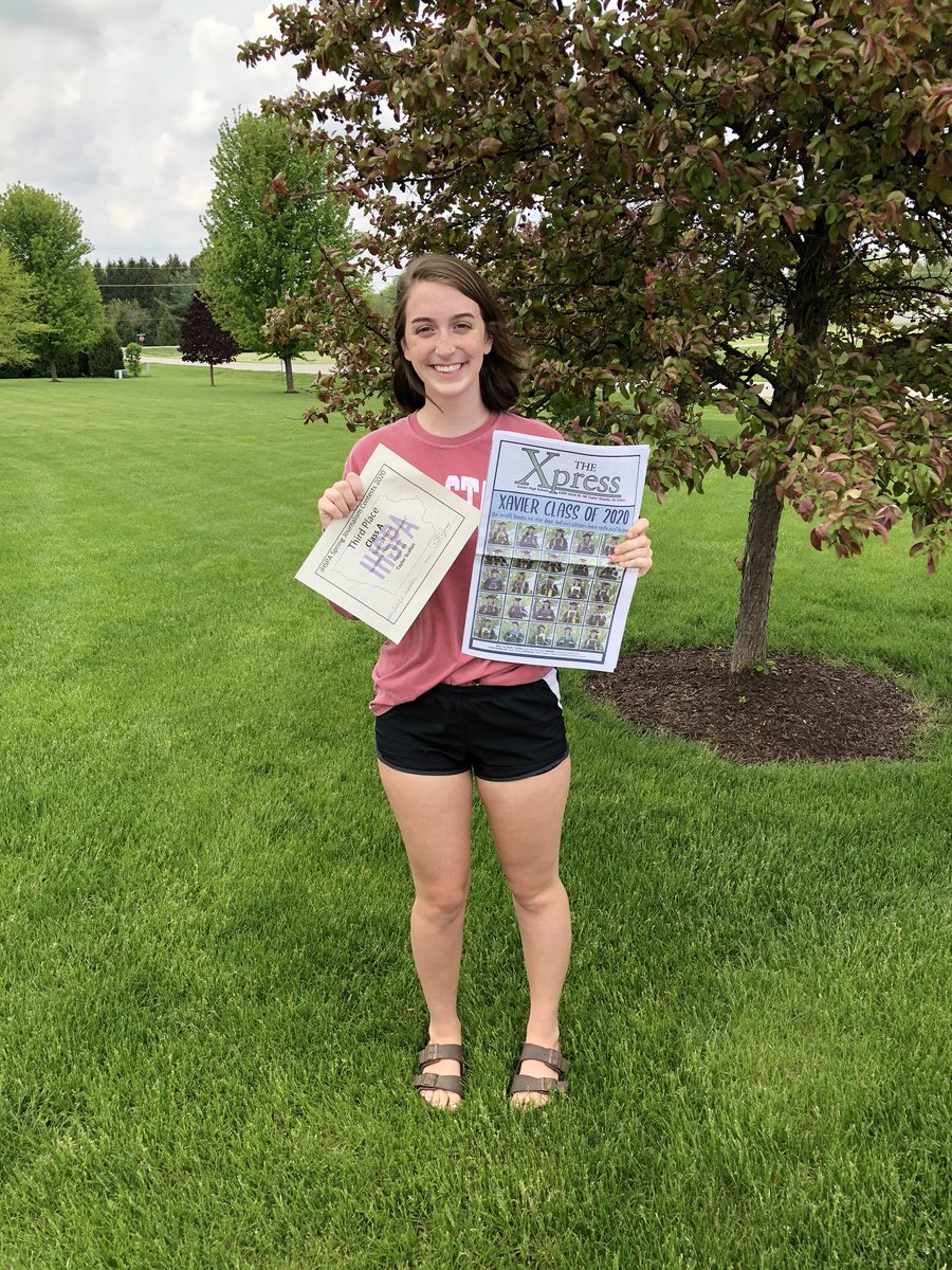 xpressnewspaper's tweet photo. So proud of The Xpress Class of 2020! I loved seeing your faces today! (Part 3) https://t.co/rKYrAlJEgj