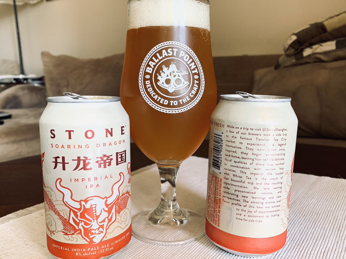 RJellyman's tweet photo. I know, @StoneBrewing likely has issue with their beer in another brewery’s glass. That said, I’m sure the other brewery is pissed that I’m not drinking their beer. #WhoIsTheWinner 🤔 @bertrand_boily @blofmitten @JonMontag @cellmavin @CaryTetrick @lhtetrick @badhopper @zappafaye https://t.co/Q0SPBWVyQH