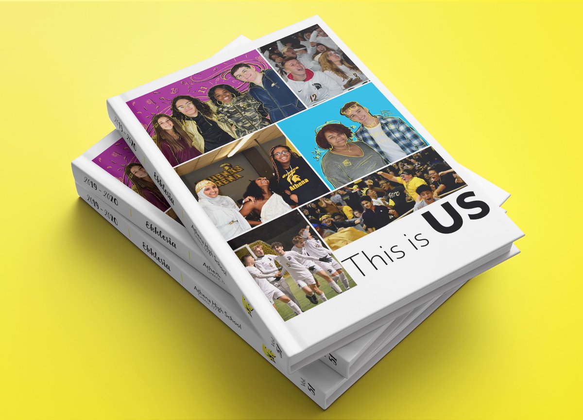 AthenaYearbook's tweet photo. Have you bought your book yet? We cannot wait until it is finished and they come in! Make sure you buy a copy of yours at https://t.co/ggajySyJTz ! Our school code is 5870820 https://t.co/3uY3kZRgd2