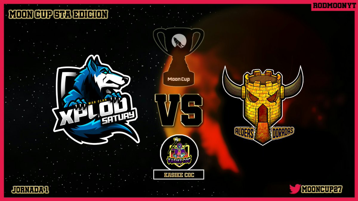 XplodSatury's tweet photo. ⚔️Torneo @MoonCup27 ⚔️
Estaremos en directo por el canal del buen @KasikeCoc
6:30 pm 🇲🇽
Vamos manada 🐾
#GoXplodFamily 🌎💙
#GoXplodWolves 🐺
@erickAntrax77 @Ojedavanesa2 @RacelMusic @Deyber35566161 @ayne_zep @XplodWarriors https://t.co/bqPWBEgUbb