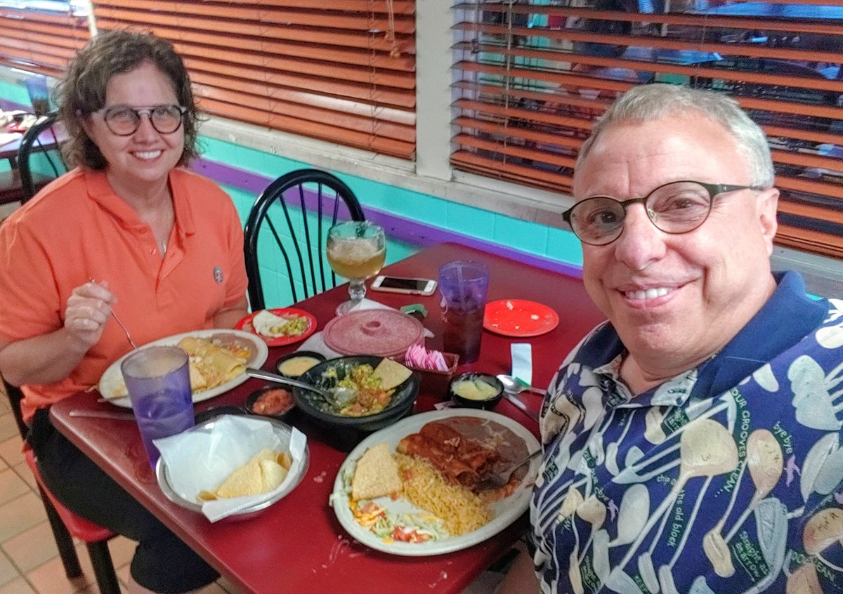 DGontheRadio's tweet photo. FINALLY. Dining out for the first time since March 11. We picked #Chelinos on south Walker!! https://t.co/K5qQYVppTz