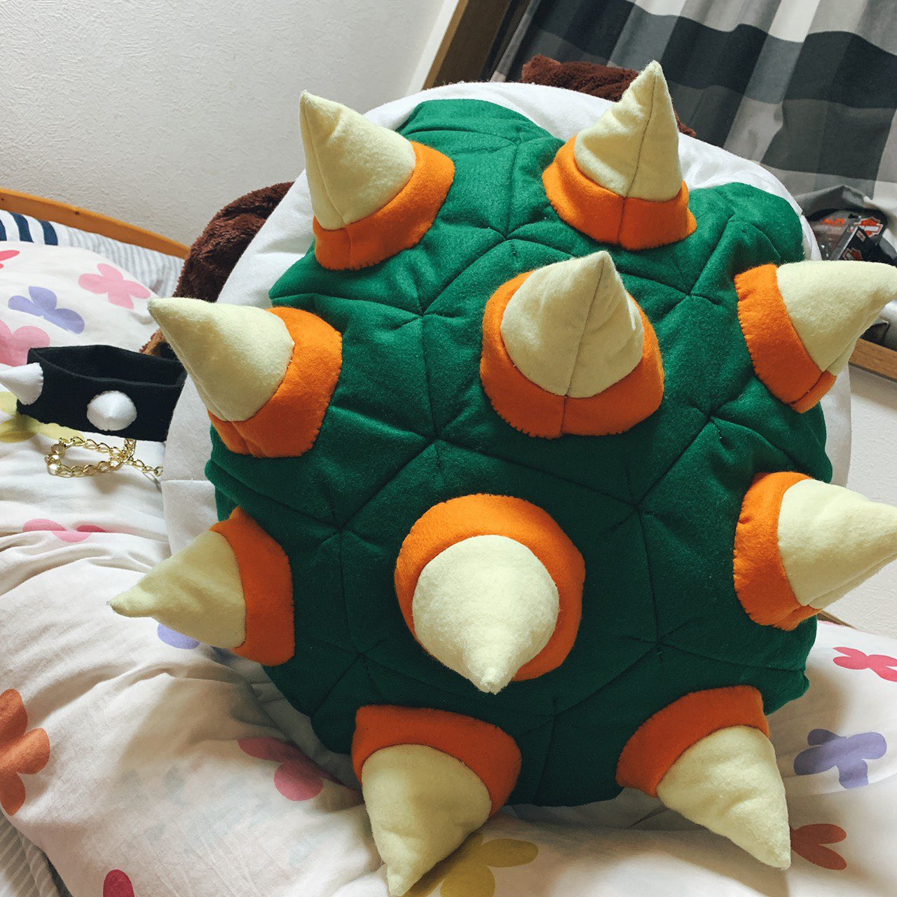 はるか 作ってみた クッパ 甲羅 リュック T Co Cwgrbvfx1v Twitter