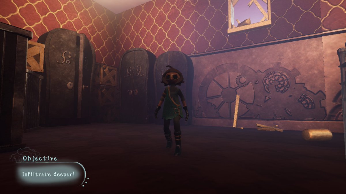 WiltuneGame's tweet photo. CRASH❗️BOOM❗️THUD❗️
What was that? Oh don’t worry, it’s just Mitra breaking into another secure location. Wanna know where she’ll explore next? Download and play Wiltune to find out!
#screenshotsaturday #indiedev #indiegame #gamedev #UE4 #NYMakesGames #gaming https://t.co/e0kWVEaCN6