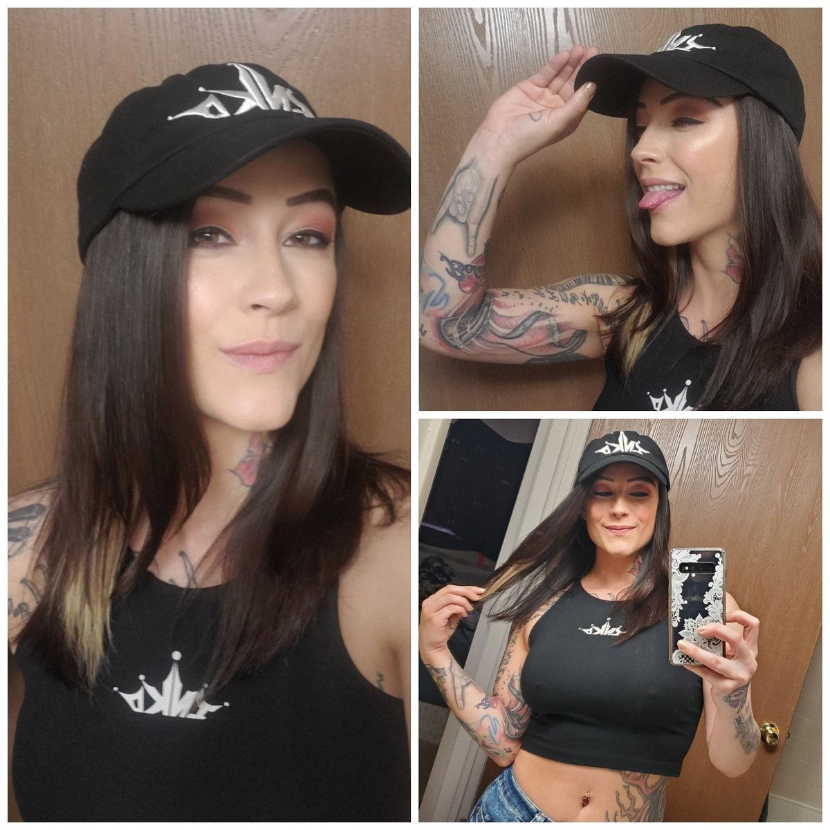 CallieJaneModel's tweet photo. Rockin and loving my new Inkd Generation gear! 🤘😜
Hat and crop top.
Find more of their stuff at https://t.co/4Hga7K65tu
Have a rockin weekend guys 😎
@InkdGeneration
#inkdgeneration #calliejane #tattooed #inked #inkedgirls https://t.co/VA786oQIfX