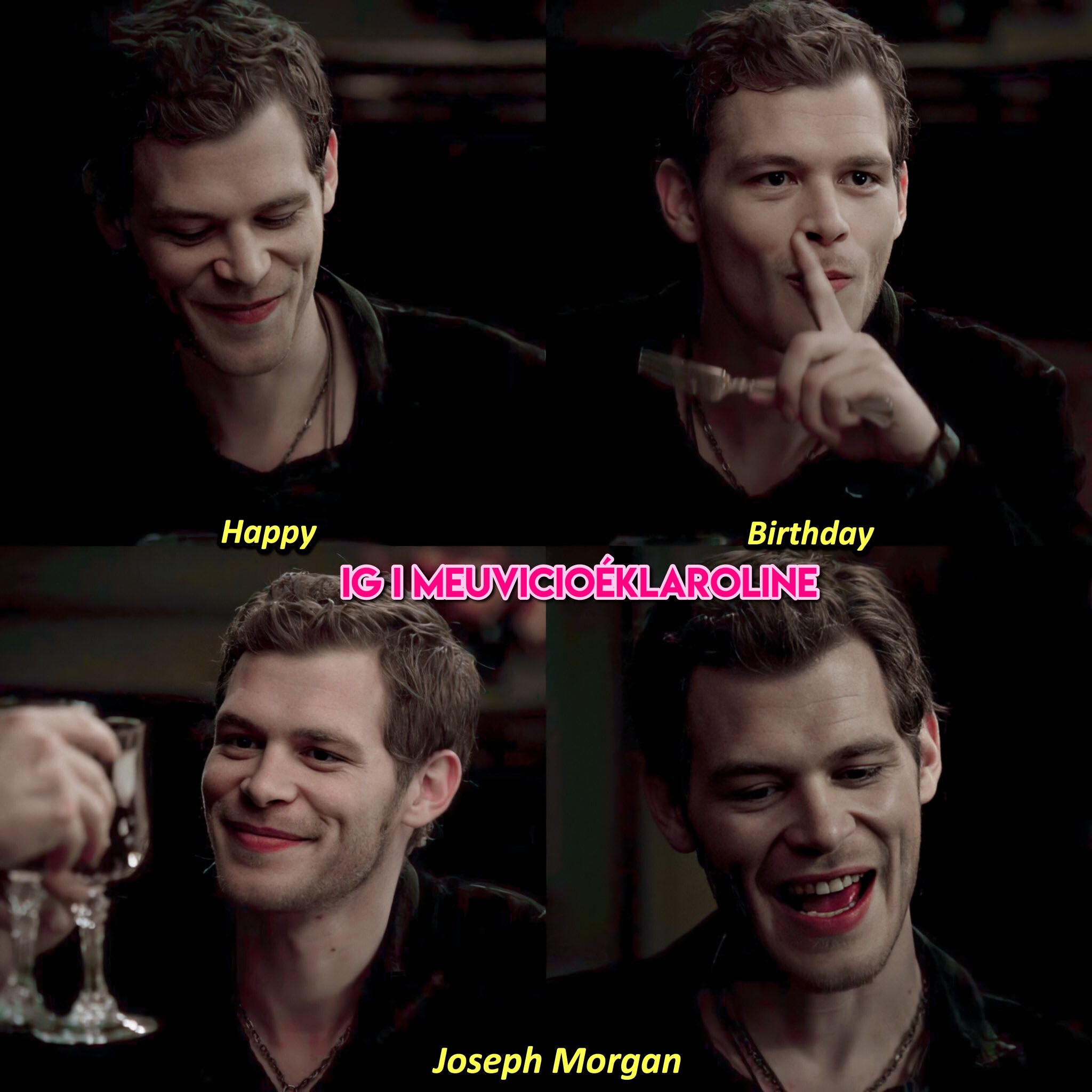 Happy Birthday, Joseph Morgan    