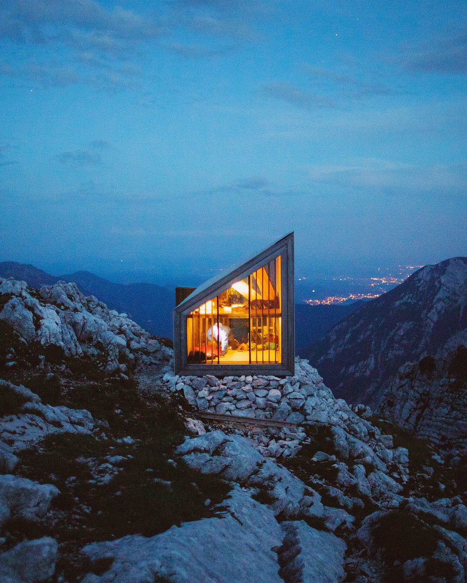 earth's tweet photo. Hidden in the mountains of Slovenia. https://t.co/EKjKRVF9Le