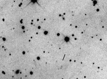 #BrownDwarf
An object smaller than the smallest star and bigger than the biggest planet.
Is it possible to detect one with an amateur telescope? 
YES!: “Teide1” barely detected by Xavier Bros from #Anysllum #Observatory @AstroSabadell.
Just the small point in the end of the arrow