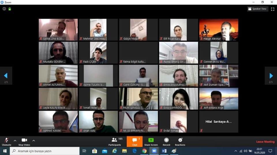 Bugün MEB ailesinin 81 ilin ARGE BİRİMLERİNDE GÖREVLİ 250 ye yakın arkadaşlarımızla zoom platformu üzerinden güzel bir paylaşımda bulunduk. Emeği geçen katılan herkese moeratörümüz Derya SELÇUK HANIMA VE MUSTAFA ÖRGÜT BEYE TEŞEKKÜR EDERİM