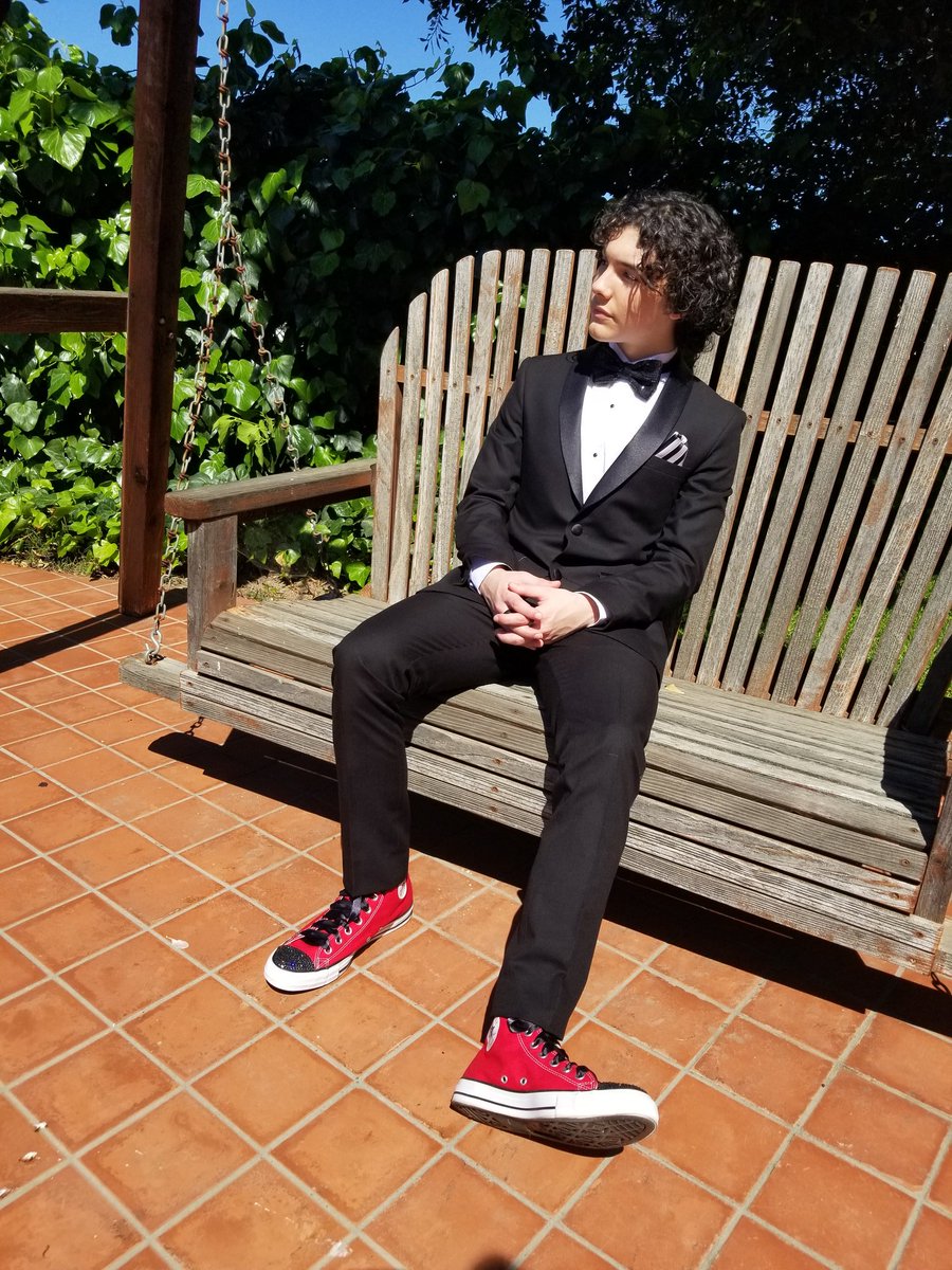 All dressed up and no where to go. #quarantinelife  #prom2020 #virtualprom