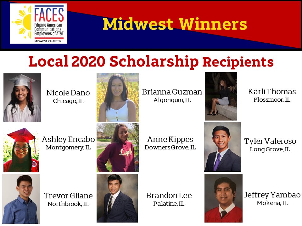 Congratulations to all the <a href="/FACES_ERG/">FACES</a> Scholarship Winners!   We are so proud to recognize the 5 National recipients from the  Midwest and the 9 local Chapter winners.  🎓🏆💰