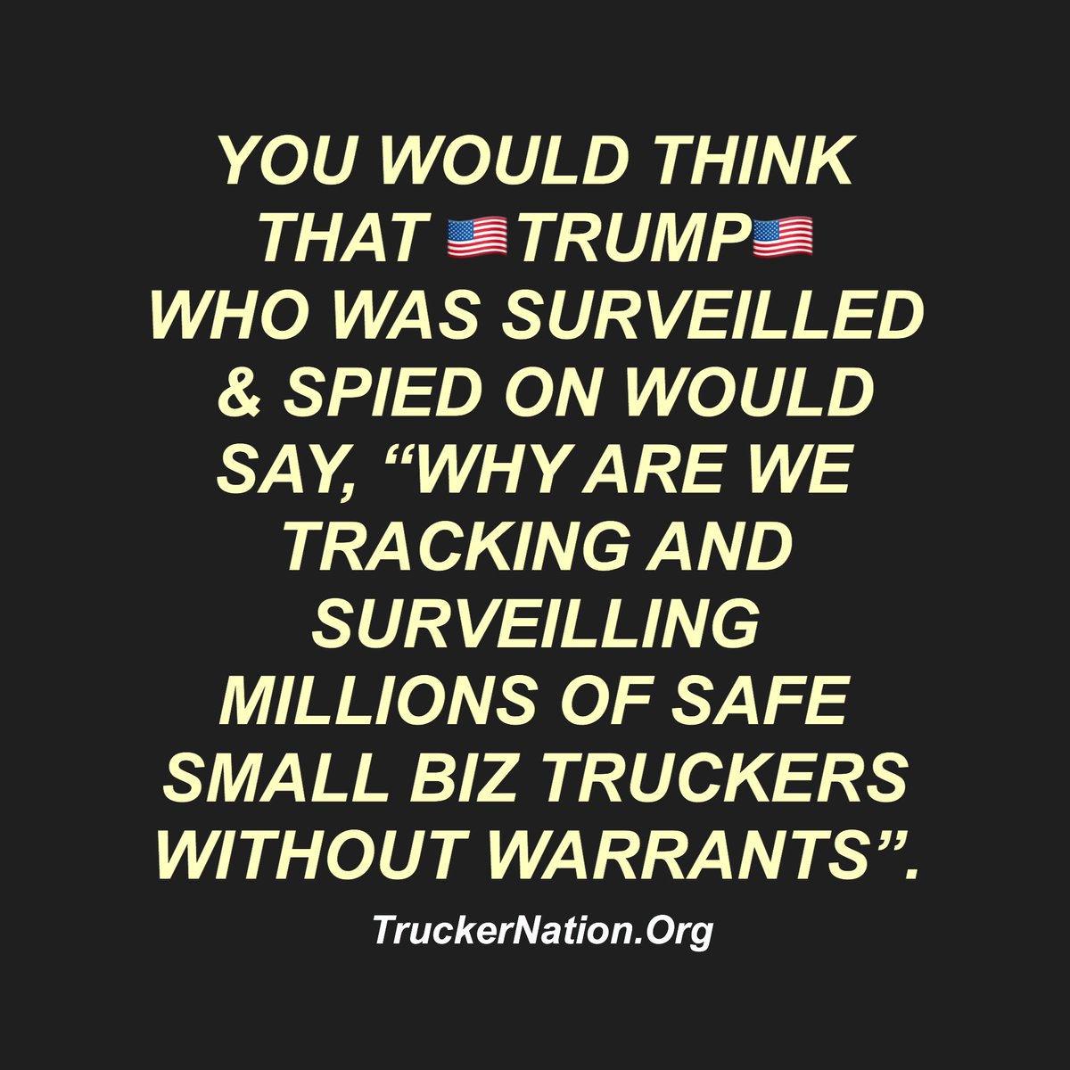trucker_mfc's tweet photo. @RARpartners I am contemplating the same.  I barely survived Calif Air Resources Boards draconian emmission laws by deleting Calif from my life and truck, then came the miserable environment ELDs create, so yes...I will prob be right behind you. @luvtruckers @realDonaldTrump @RealJamesLamb https://t.co/4YtVnaZ9pY