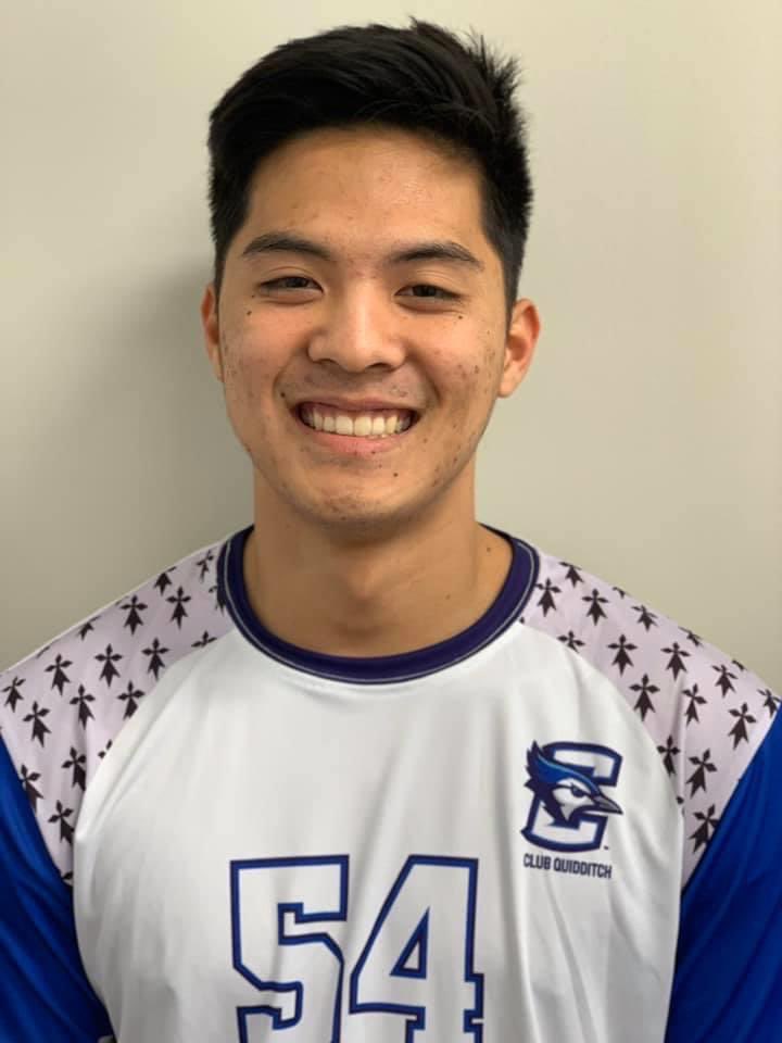 CreightonQuidd's tweet photo. Don’t forget the other two! We would also like to congratulate rookie seniors, #50 Blake Tom and #54 Marcus Yamamoto! Congrats to the class of 2020 and especially our 4 grads! 💙🎓🍾 #RollJays #CreightonGrad https://t.co/5LIhRDTeaT