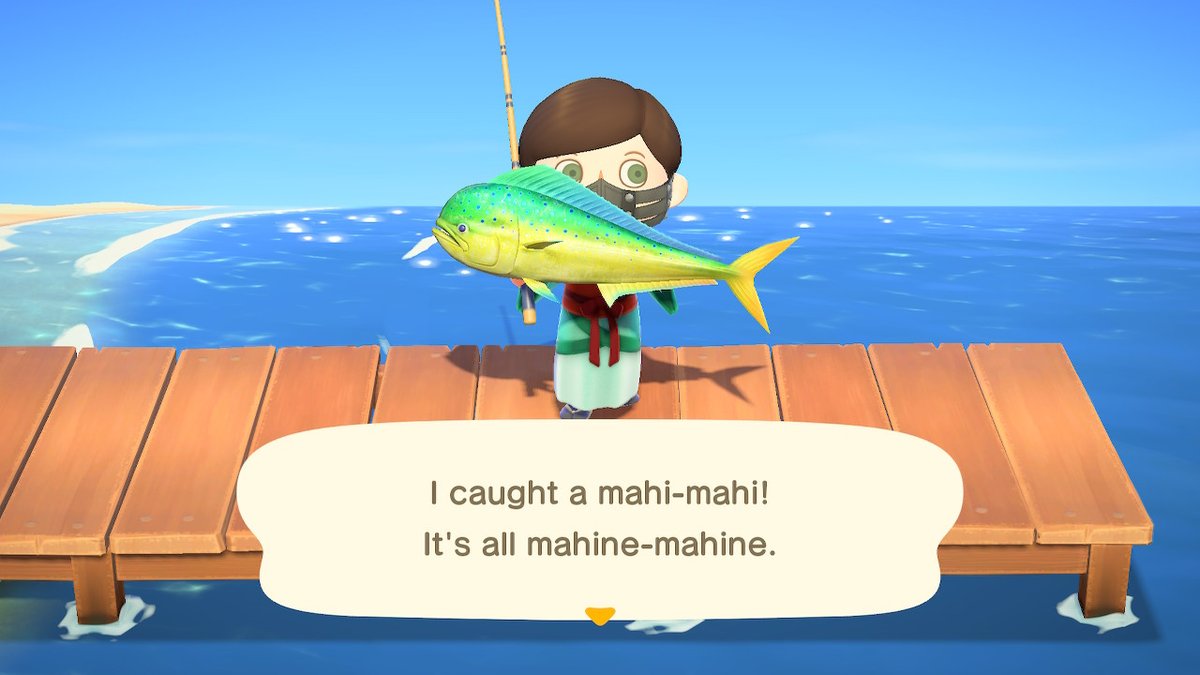bored_doc's tweet photo. Finally only took 150 bait! #AnimalCrossing #ACNH #NintendoSwitch https://t.co/kf4aKjQvHN