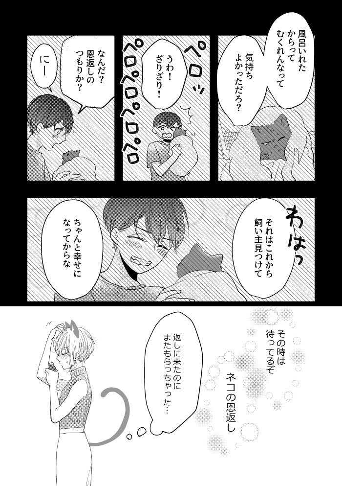 猫、恩返せない。①
#創作漫画 