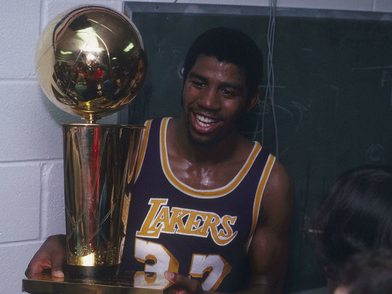 Revive el primer título de Magic Johnson con los Lakers