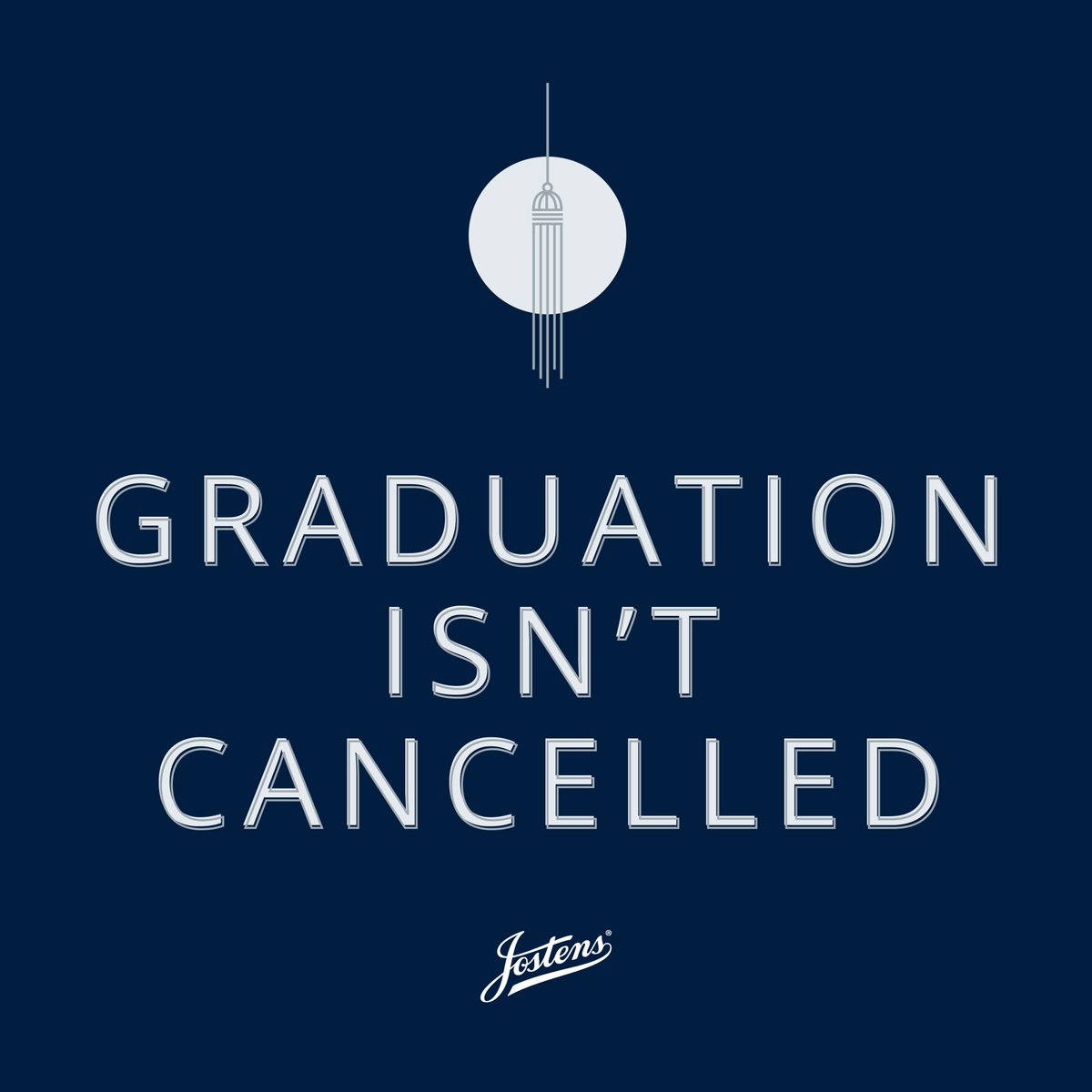 Jostens's tweet photo. We're ready to celebrate the High School Class of 2020! #GraduateTogether #StillGraduating #GraduationIsNotCancelled https://t.co/mJ8XmbLWFt