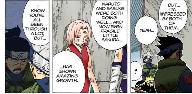 Nada ندى On Twitter She Was Not Gifted With A Ny World Beating Power As A Baby Like Naruto With The Kyuubi Was Not Born With Some Innate Super Talent Like Sasuke S